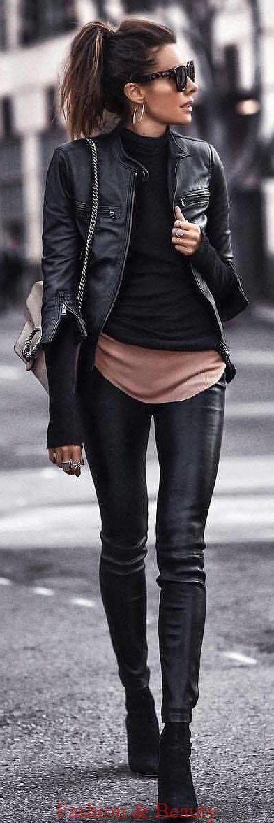 Winter Outfits With Black Pants